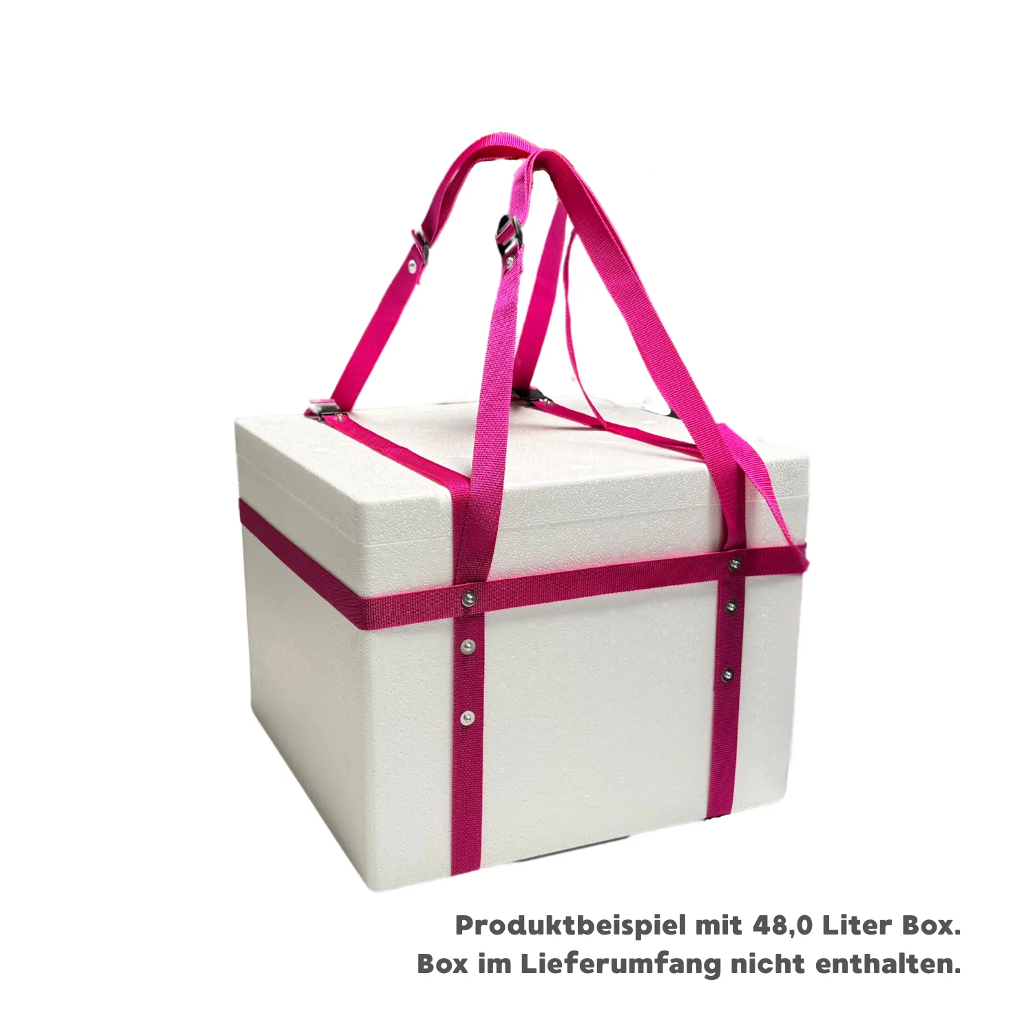 Tragegurt für T 48,0 / 80,0 l, pink, mit Deckelsicherung_35002_